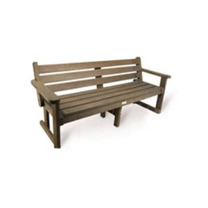 Plastic Garden Bench - 1.8m